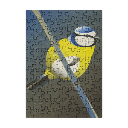 Blue Tit 99 Piece Mini Jigsaw Puzzle