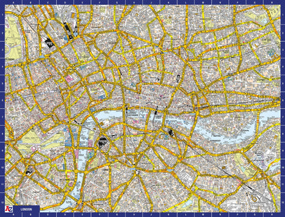 A to Z Map of  London 1000 Piece Jigsaw