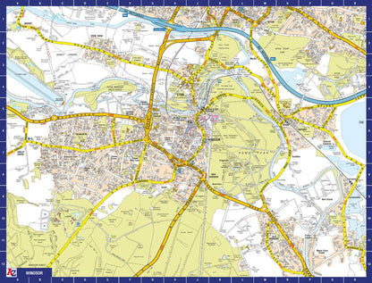 A to Z Map of  Windsor 1000 Piece Jigsaw