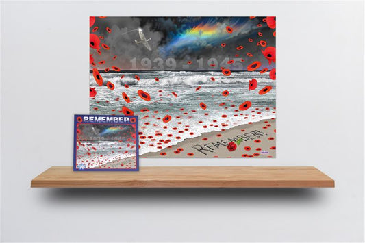 Mike Jupp Remember Poster & Puzzle Bundle