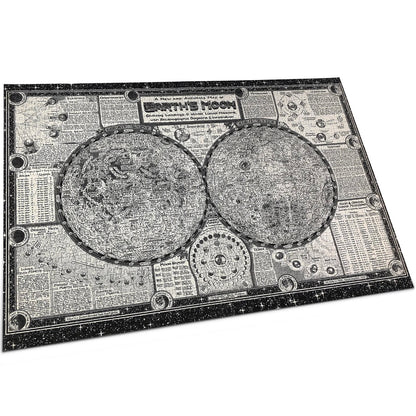 Moon Map Jigsaw 
Puzzle - 1000 pieces