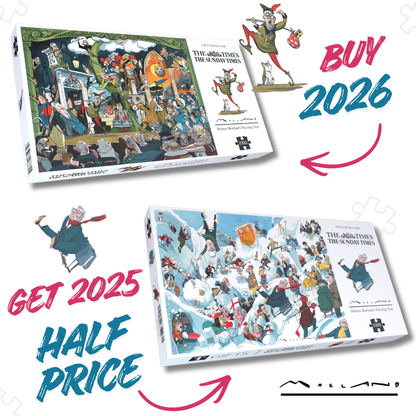 PRE-ORDER Morten Morland's Buy 2026 Puzzling Year & Get 2025 Edition Half Price