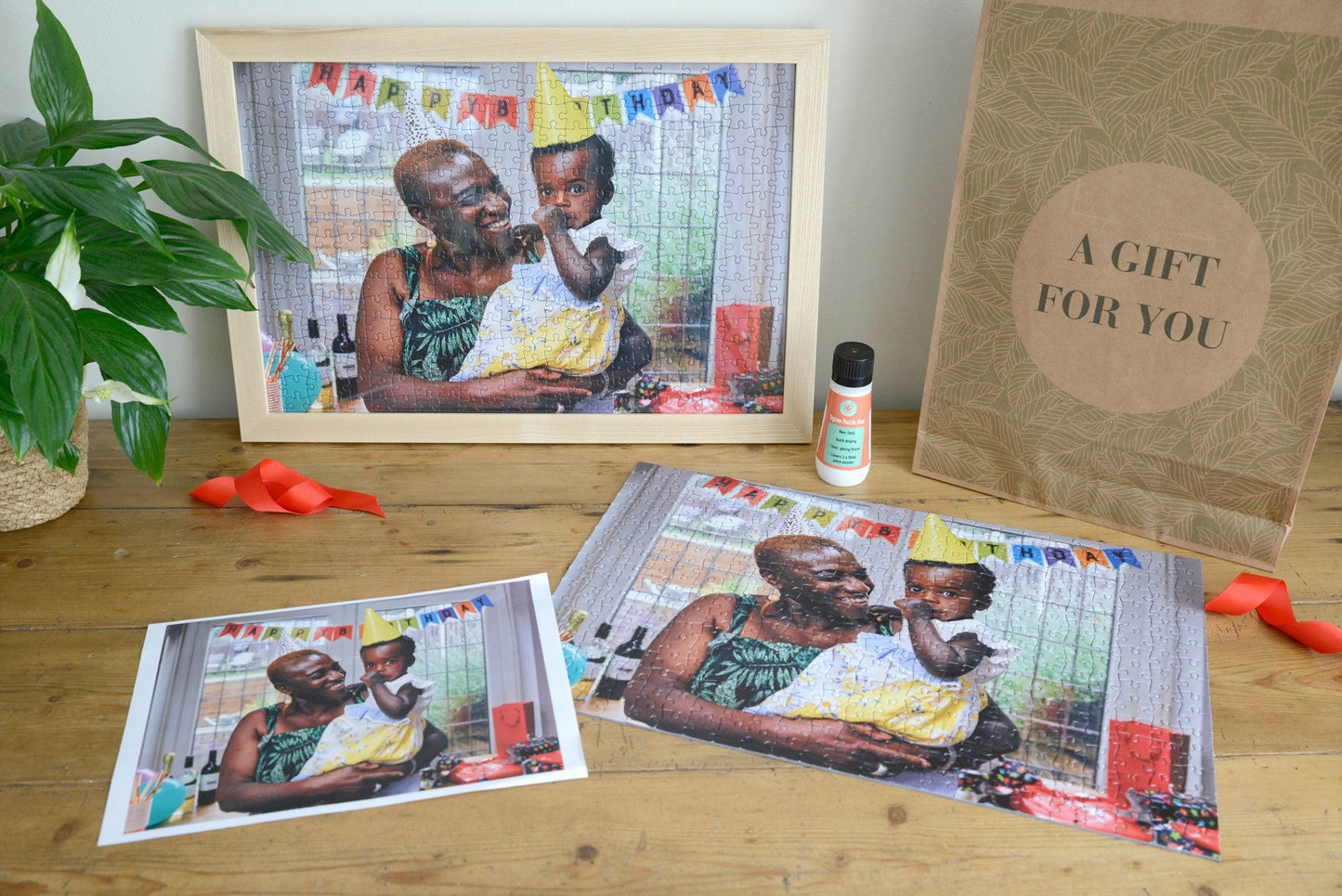 Personalised Photo Jigsaw Puzzle 1000 / 500 / 400 / 100 Pieces