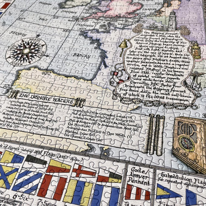 Colour Shipping Forecast Jigsaw Puzzle 1000 pieces