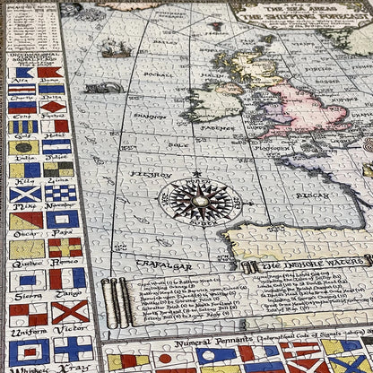Colour Shipping Forecast Jigsaw Puzzle 1000 pieces