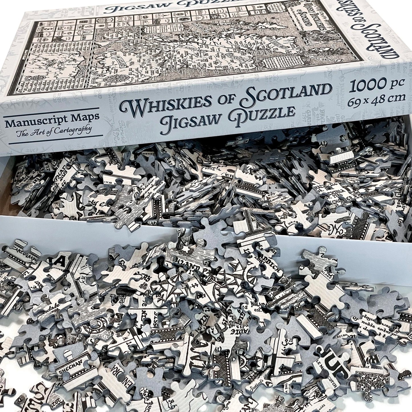 Whisky Map Jigsaw 
Puzzle - 1000 pieces