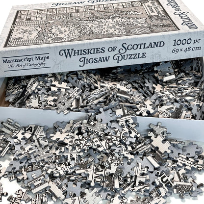 Whisky Map Jigsaw 
Puzzle - 1000 pieces