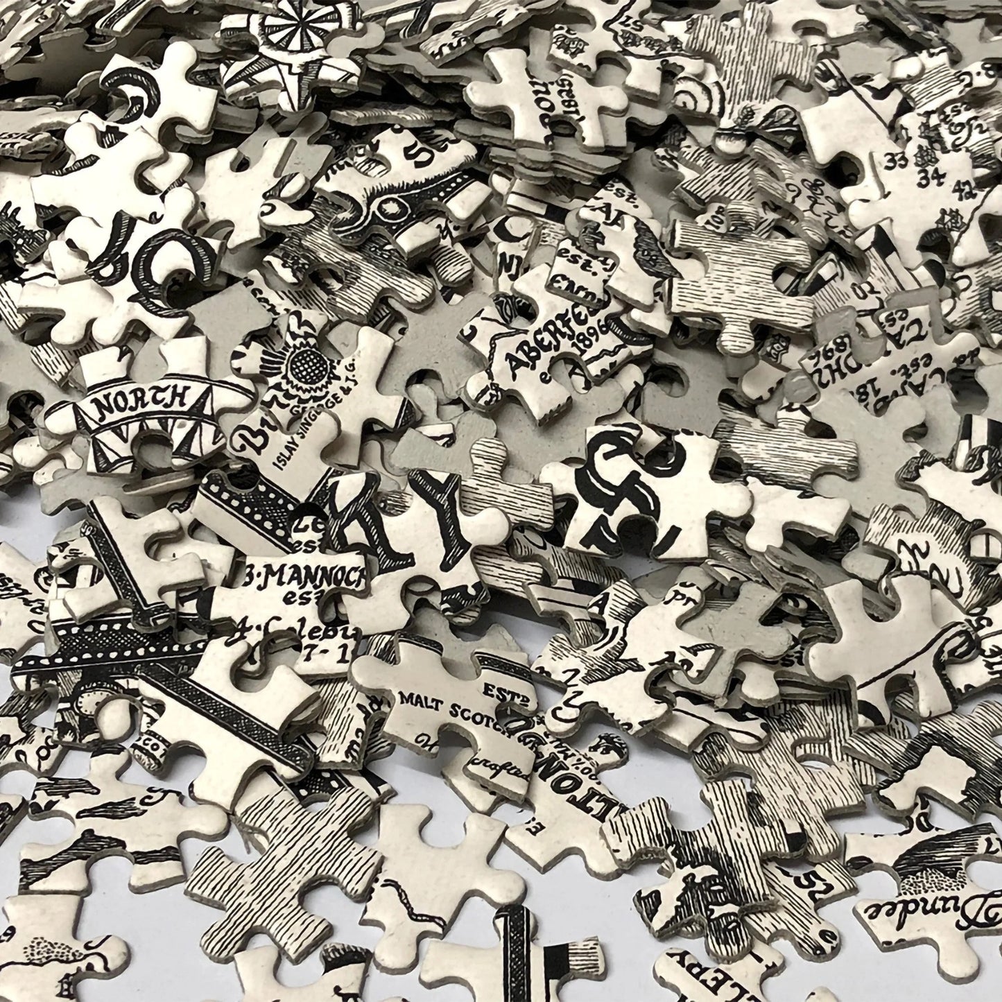 Whisky Map Jigsaw 
Puzzle - 1000 pieces