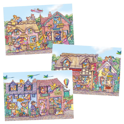 Bear Street - Armand Foster 3 x 24 Piece Kids Jigsaw Puzzle