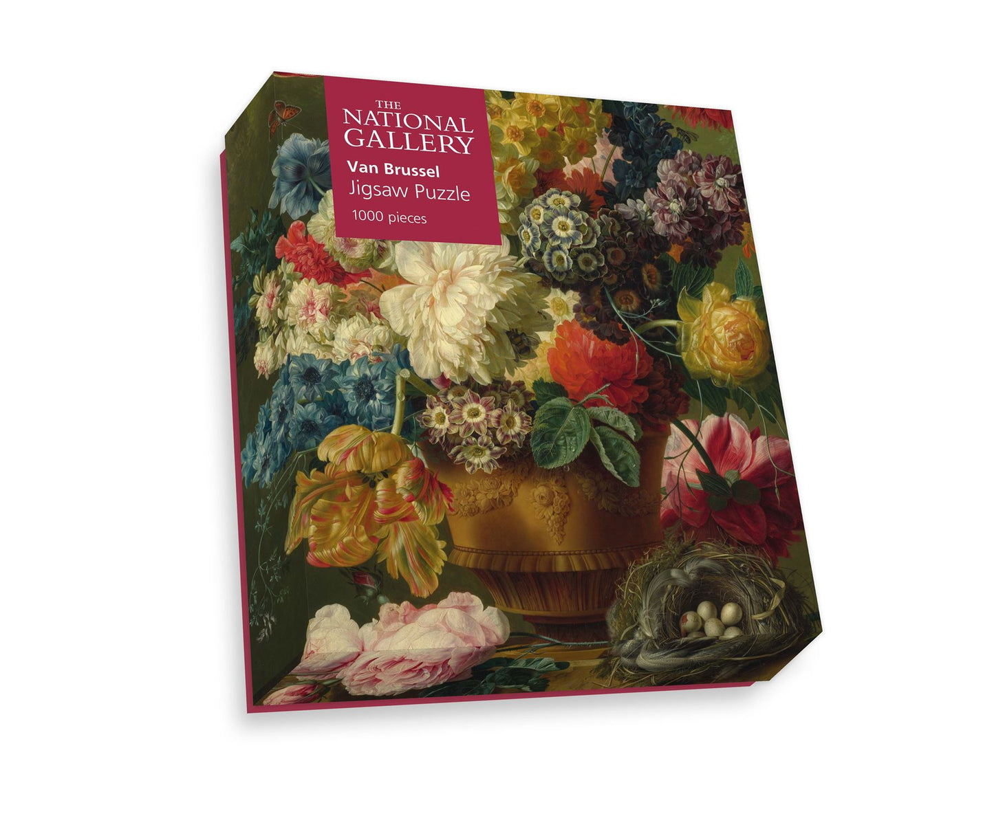 Flowers in a Vase - National Gallery 1000 Piece Jigsaw Puzzle box