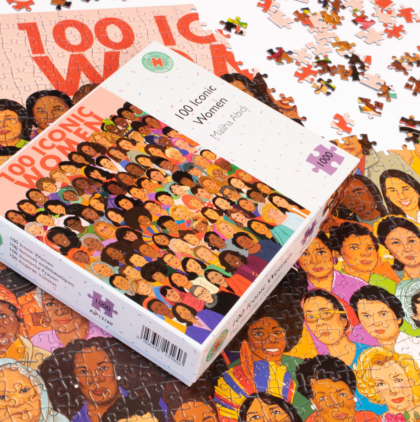 100 Iconic Women - 500 or 1000 Piece Jigsaw Puzzle