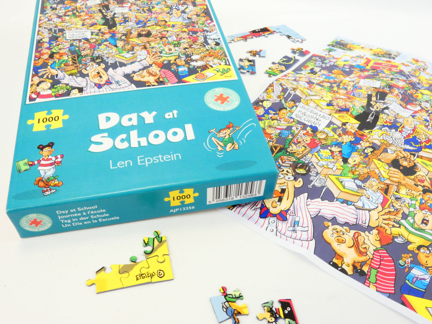 Day at School - Len Epstein 1000 Piece Jigsaw Puzzle