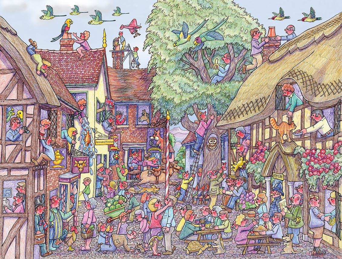 Boisterous Boozer 1000 Piece Jigsaw Puzzle