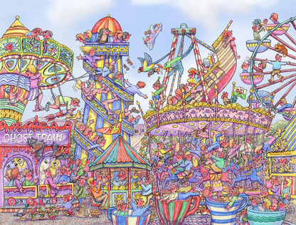 Fairground Fiasco 1000 Piece Jigsaw Puzzle