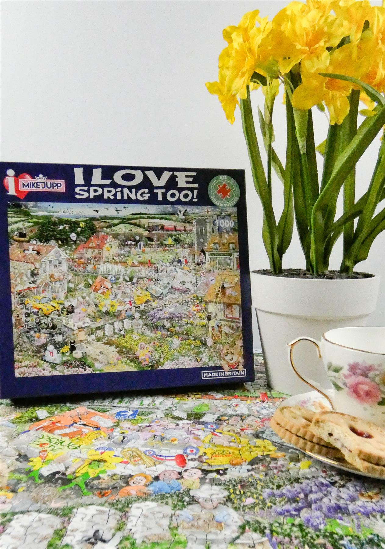 Mike Jupp I Love Spring Too 1000 Piece Jigsaw Puzzle