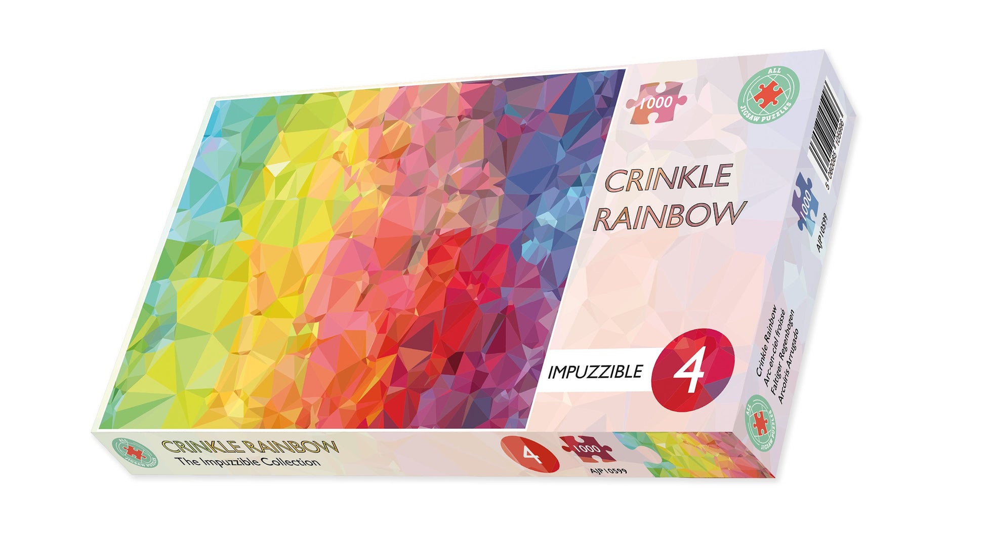 Crinkle Rainbow - Impuzzible No.4 - Impuzzible Jigsaw Puzzle box