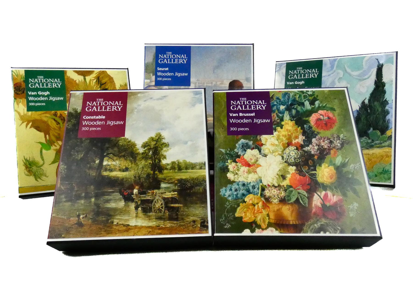 Flowers in a Vase - National Gallery 300 Piece Wooden Jigsaw Puzzle