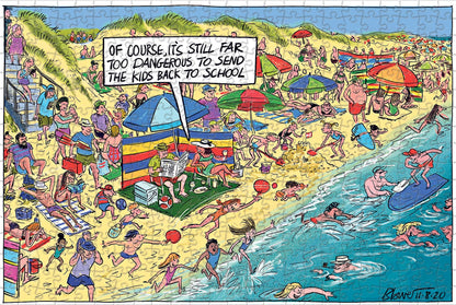 Telegraph Political Cartoons 400 Piece Jigsaw Puzzle 5