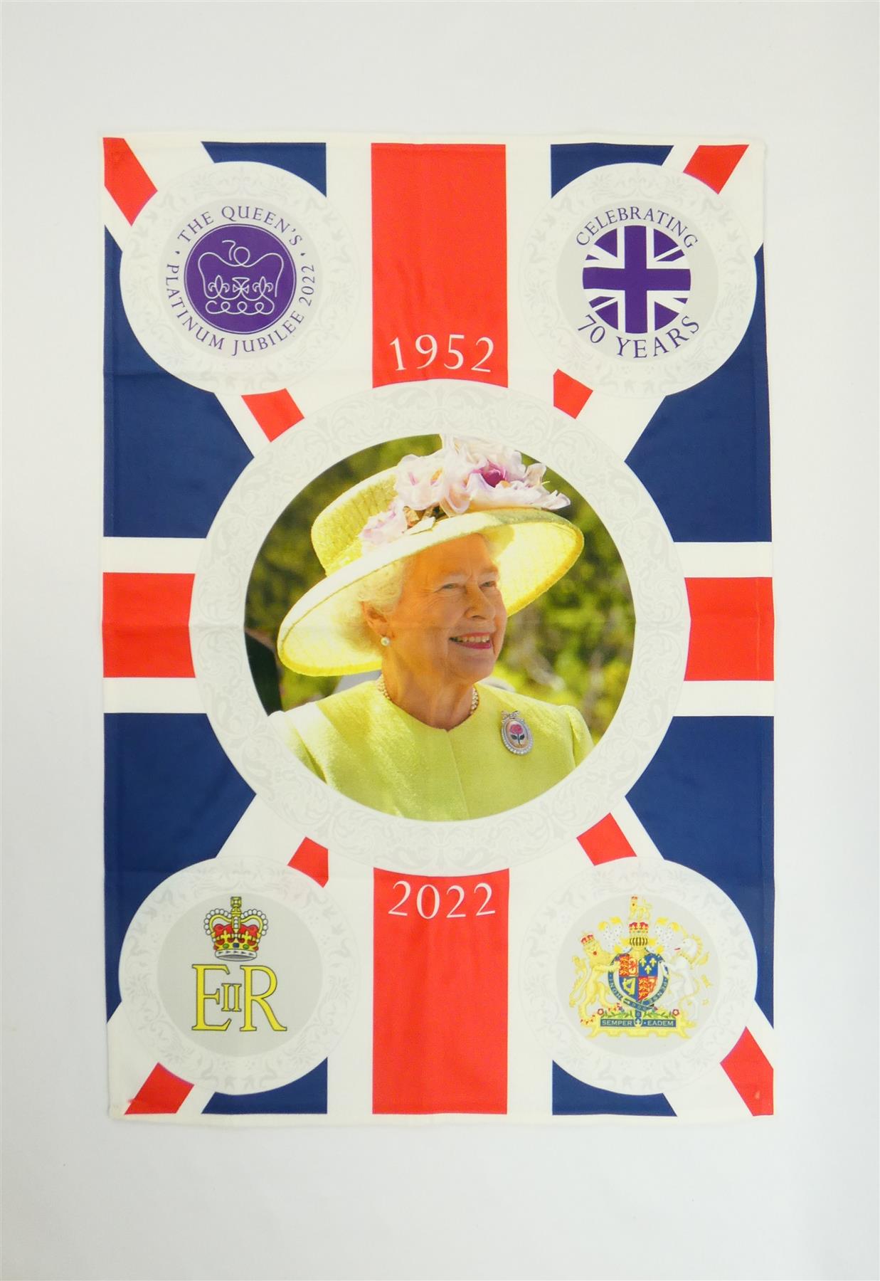 Queen's Jubilee Union Jack Wall Hanging