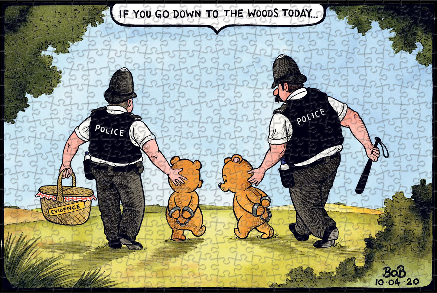Telegraph Political Cartoons 400 Piece Jigsaw Puzzle 15