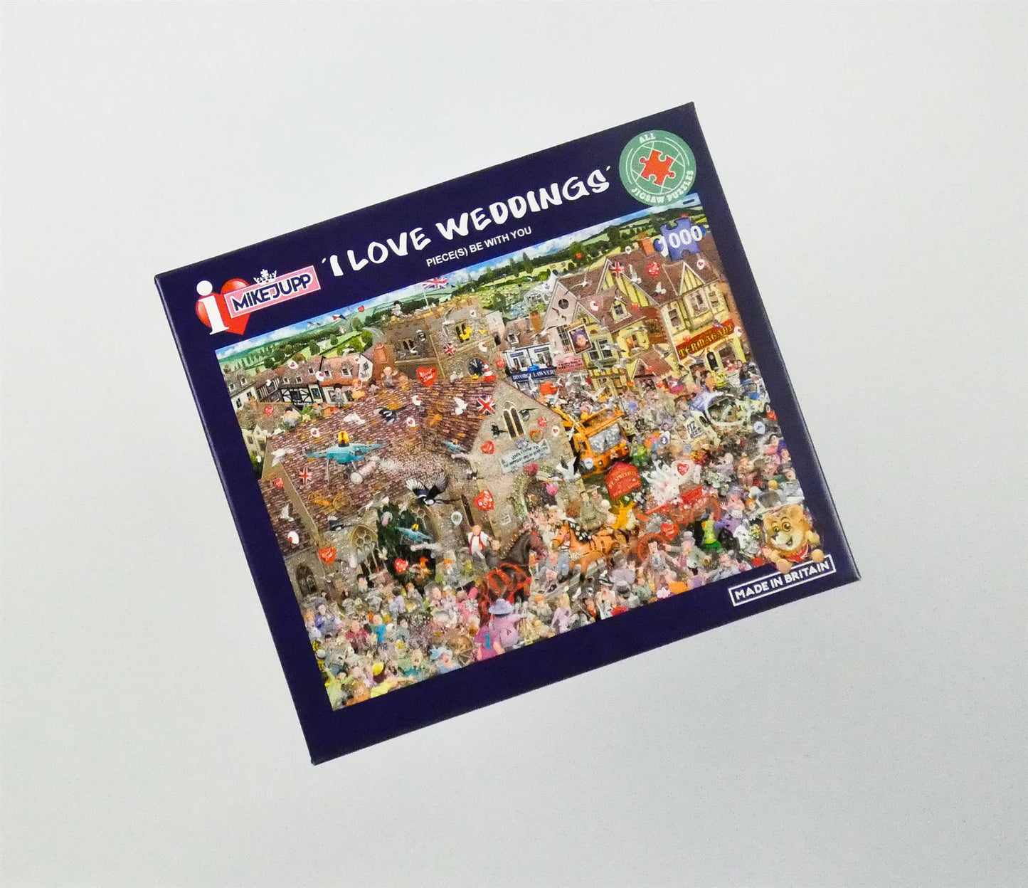 Mike Jupp I Love Weddings 1000 Piece Jigsaw Puzzle