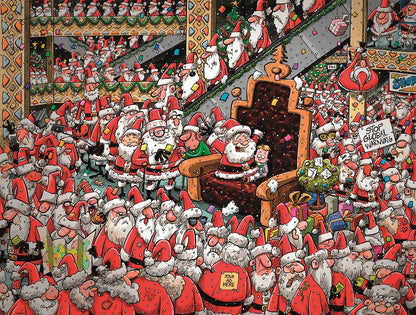 4 x 500 Piece Chaos Xmas Jigsaw Puzzle 3