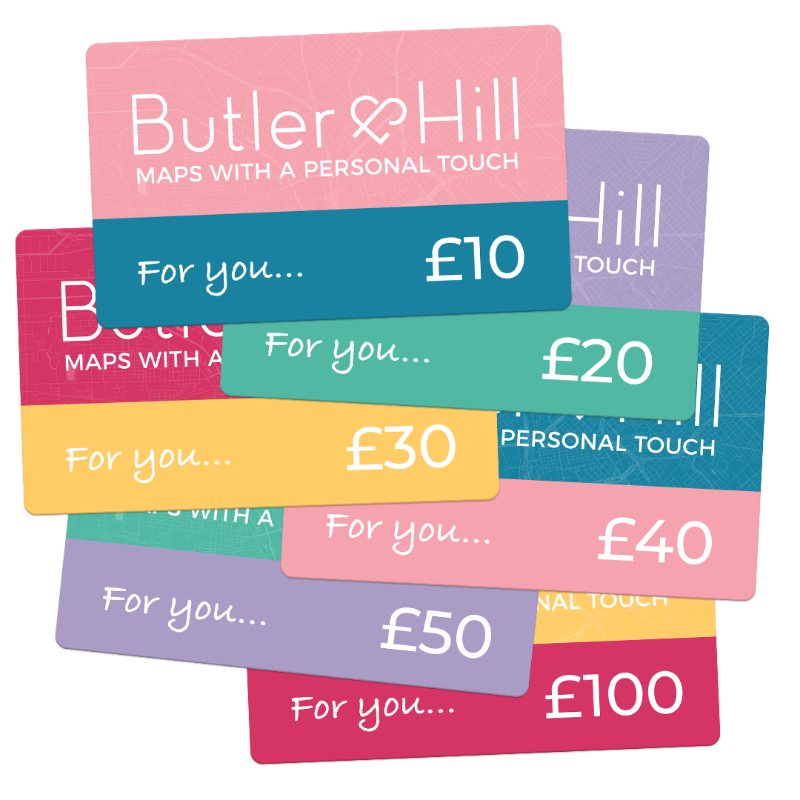 Butler & Hill Personalised Gift Card