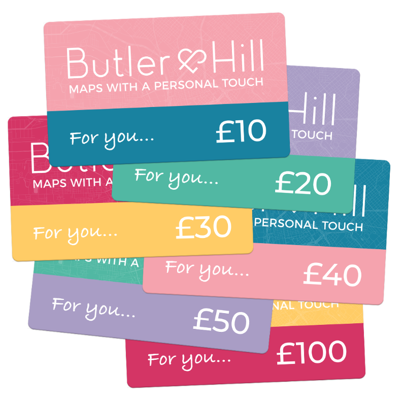 Butler & Hill Personalised Gift Card – Butler and Hill UK