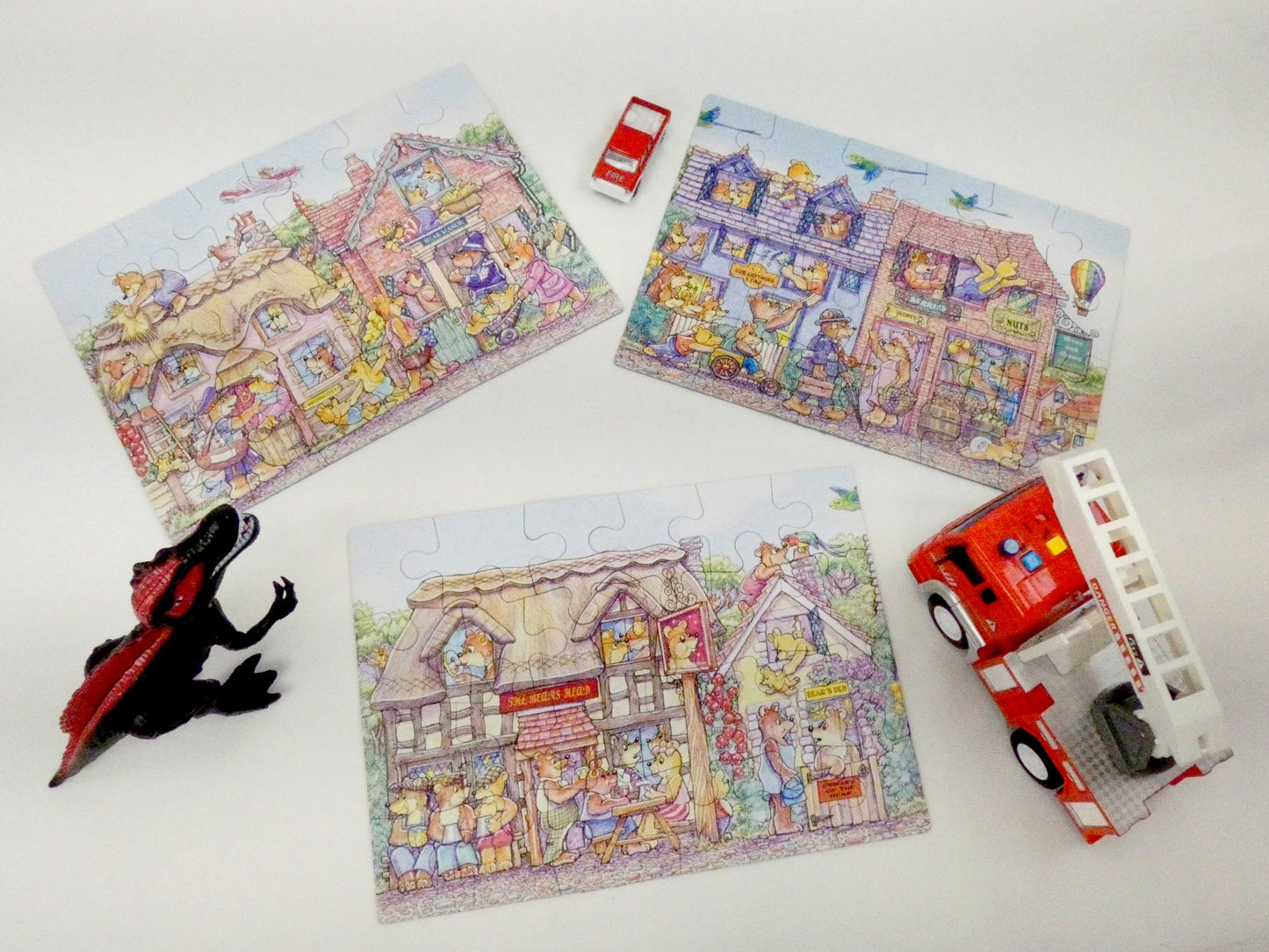 Bear Street - Armand Foster 3 x 24 Piece Kids Jigsaw Puzzle