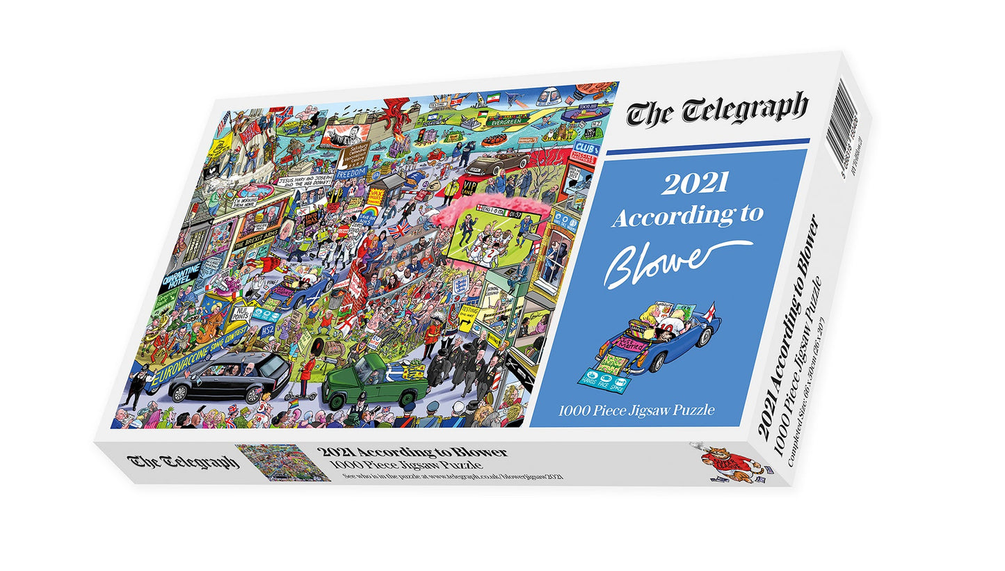 2021 According to Blower Telegraph Jigsaw Puzzle