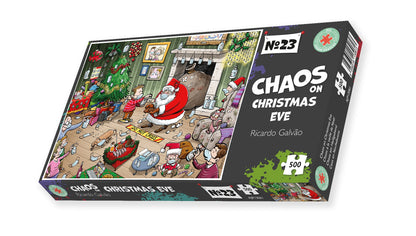 Chaos on Christmas Eve 500 Piece Jigsaw Puzzle - Chaos no. 23