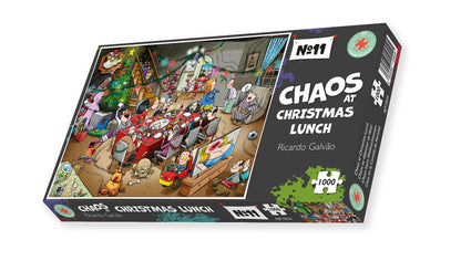 Chaos at Christmas Lunch - No. 11 1000 Piece Jigsaw Puzzles