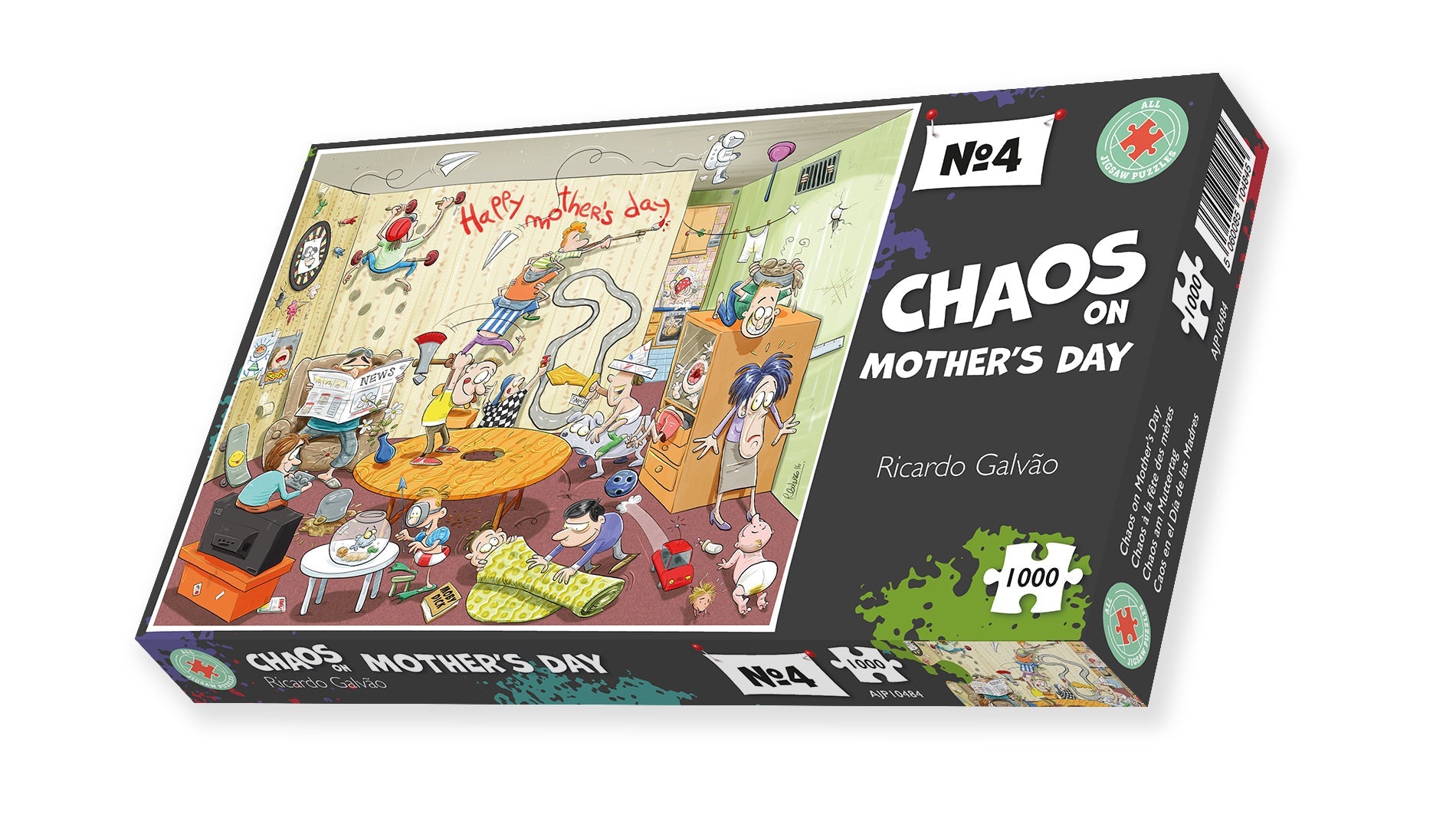 Chaos on Mother's Day - No.4 1000 Piece Jigsaw Puzzle