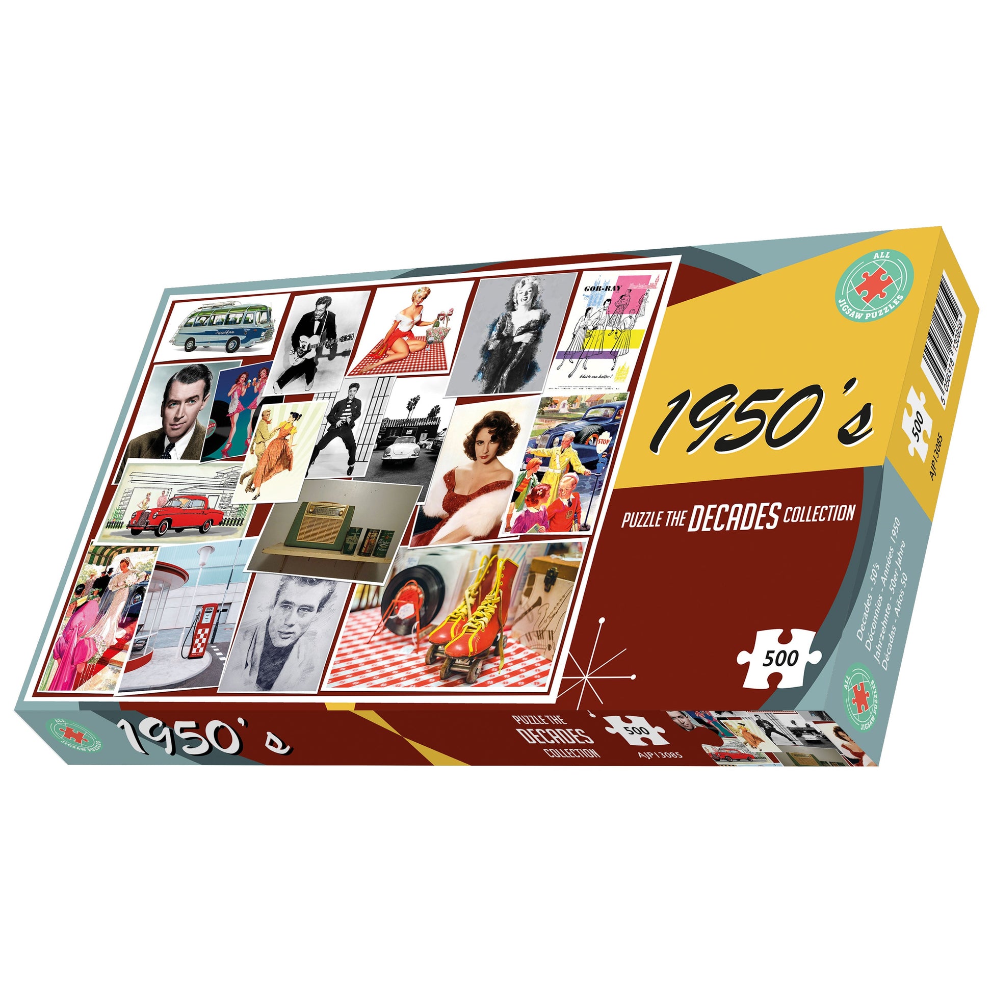 Decades - 50's 500 Piece Jigsaw
