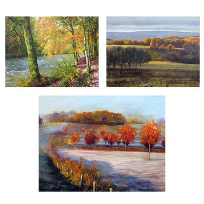 Gill Erksine-Hill Autumn 3 x 500 Piece Jigsaw Puzzle Set