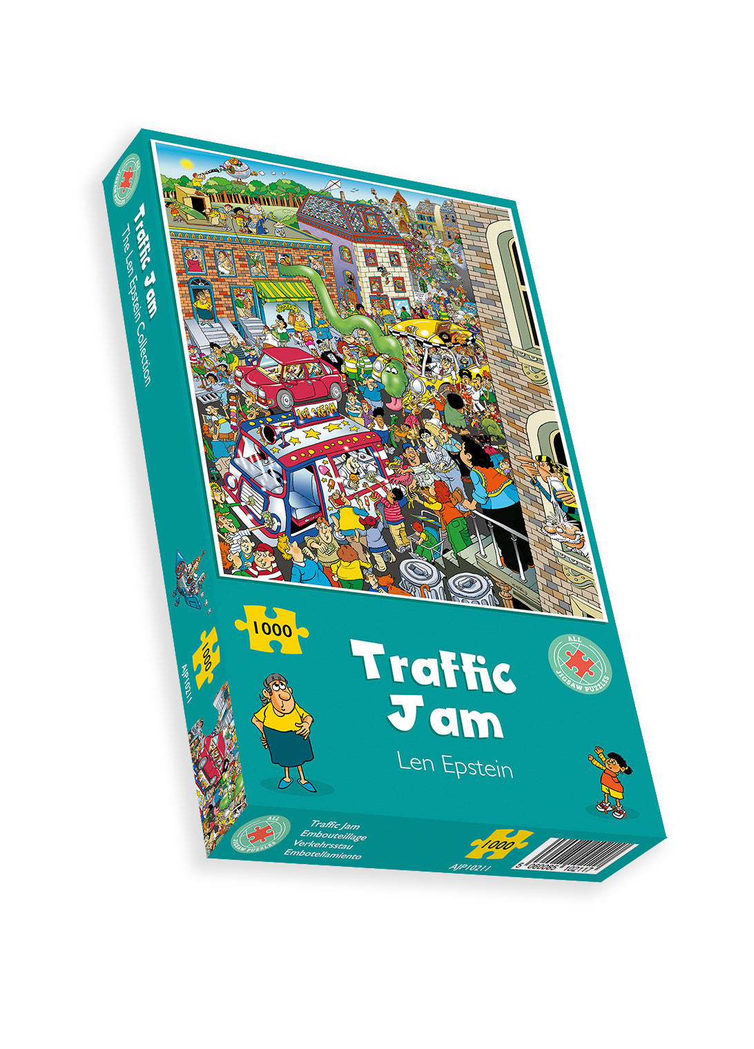 Traffic Jam - Len Epstein 1000 Piece Jigsaw Puzzle