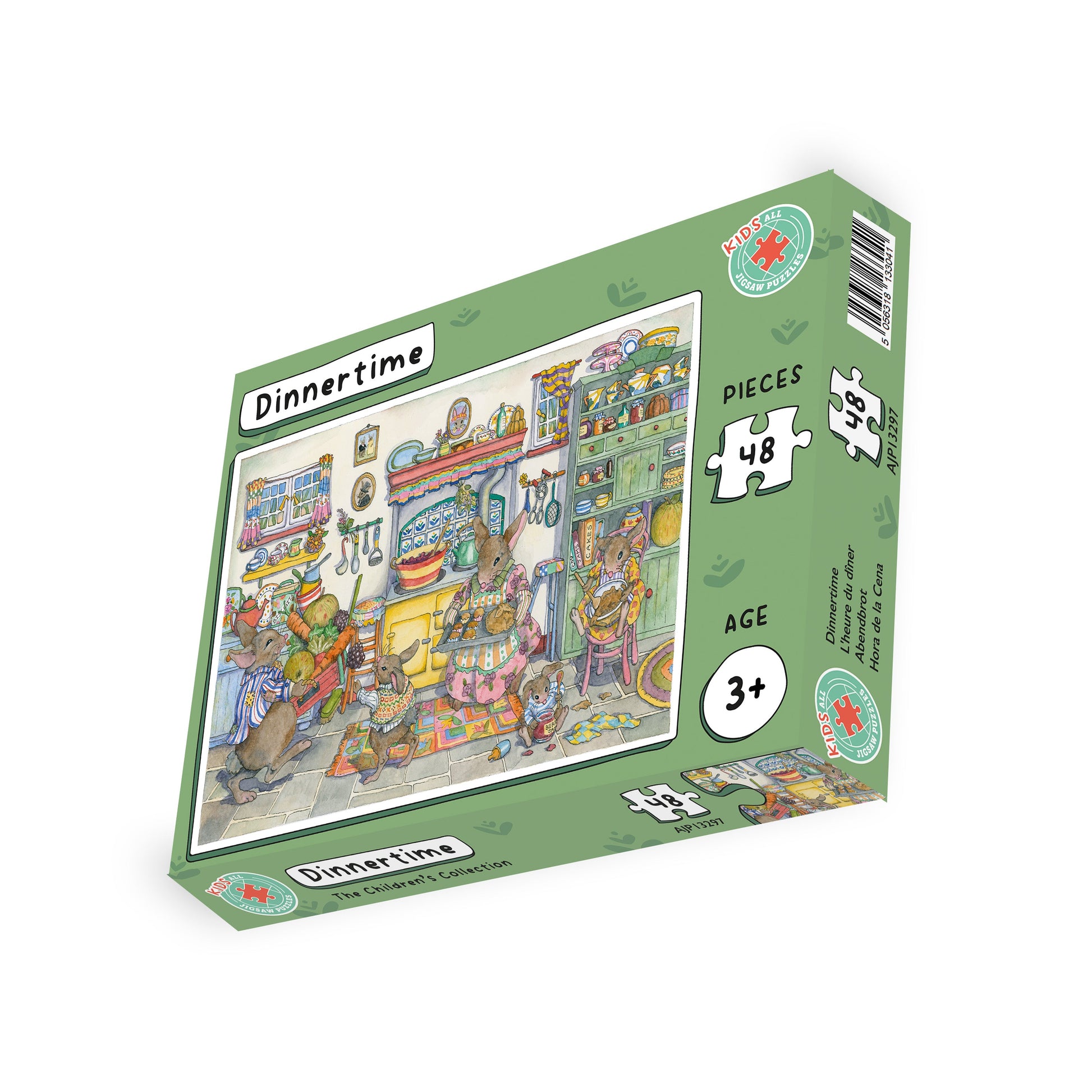 Dinnertime 48 Piece Jigsaw Puzzle box