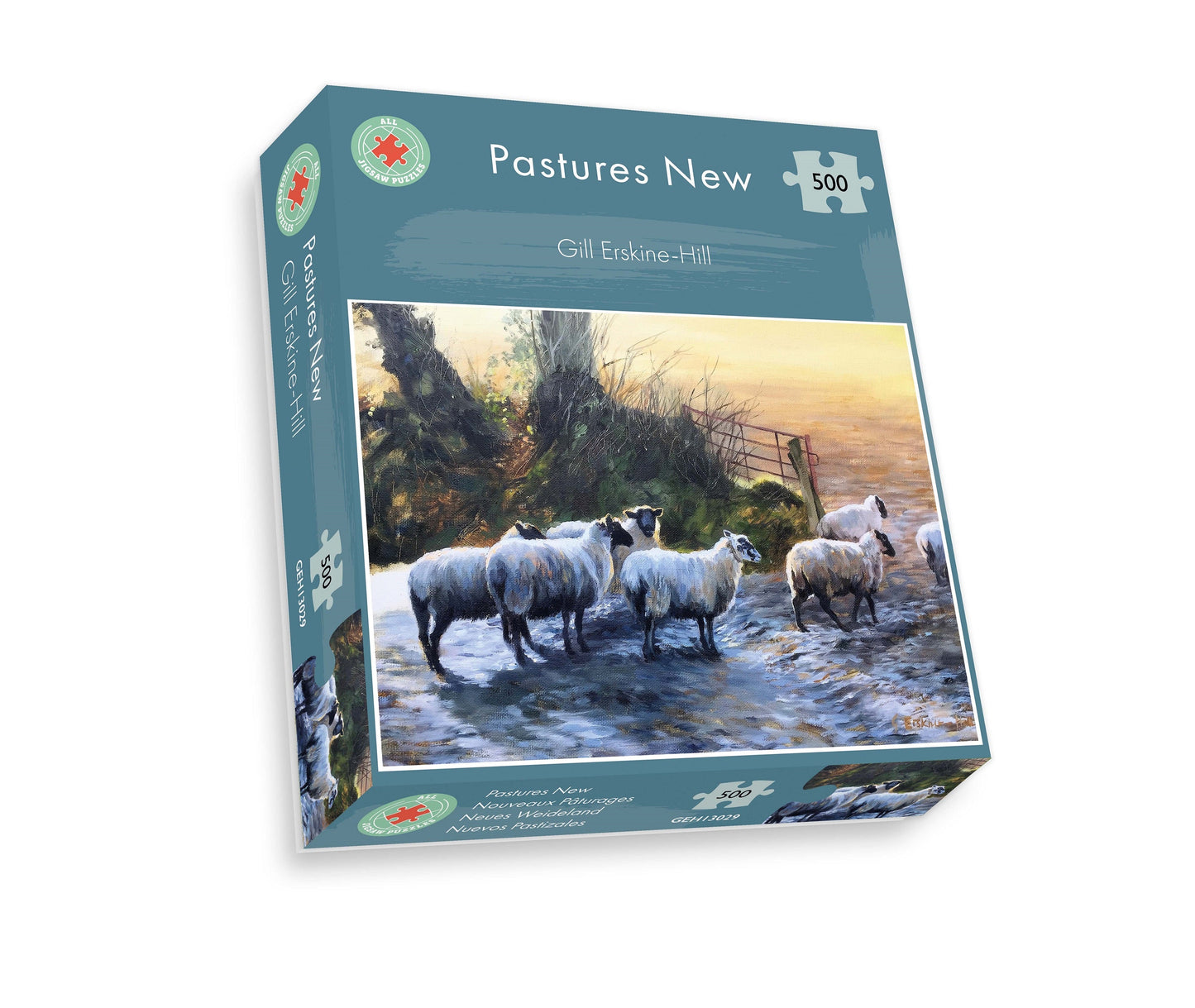 Pastures New 500 Piece Gill Erskine-Hill Jigsaw Puzzle