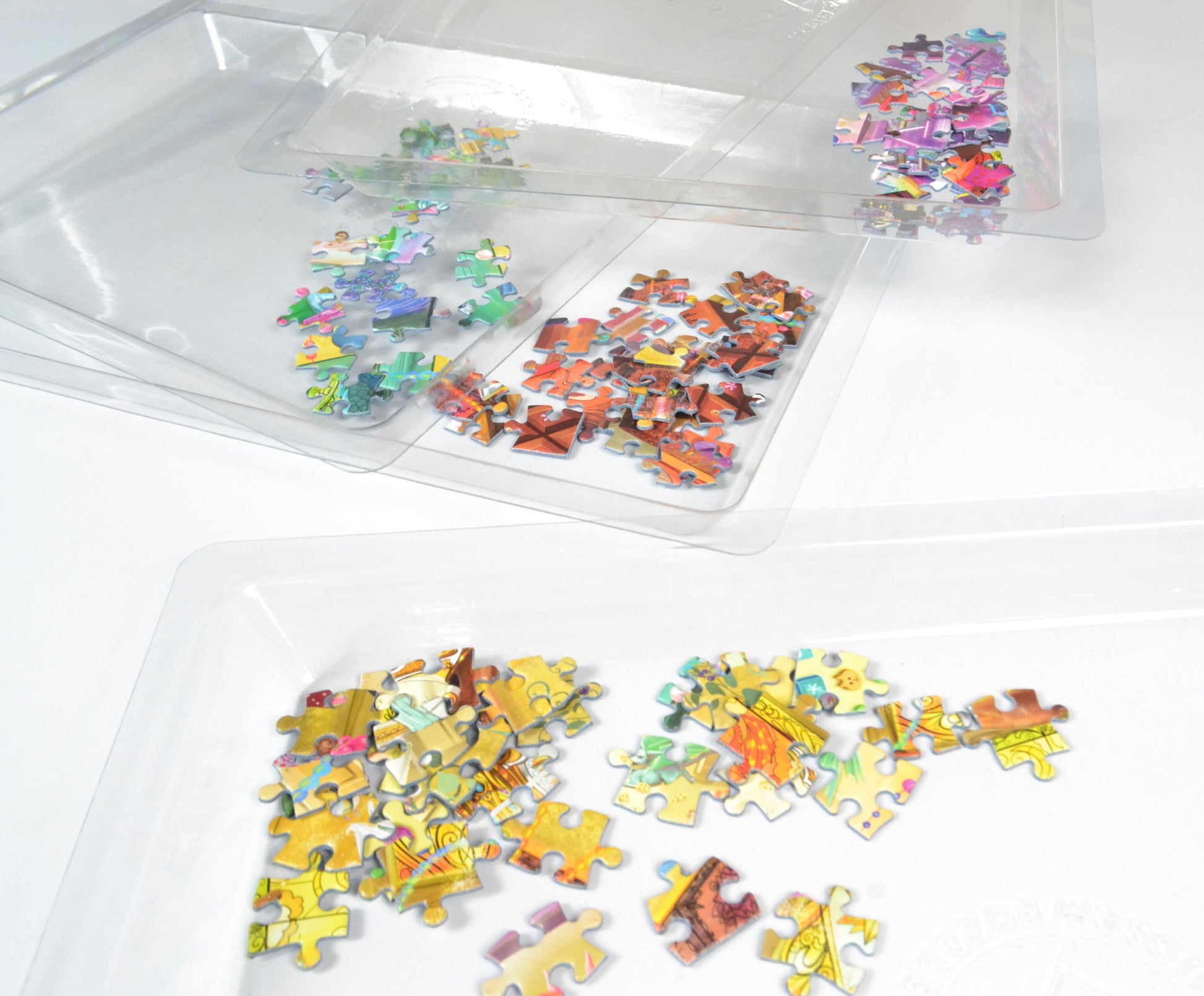 All Jigsaw Puzzle Sorter Trays - Pack of 6 and Carry Case 2