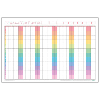 Perpetual Year Wall Planner
