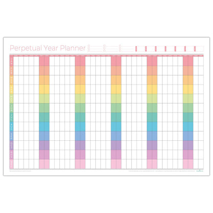 Perpetual Year Wall Planner