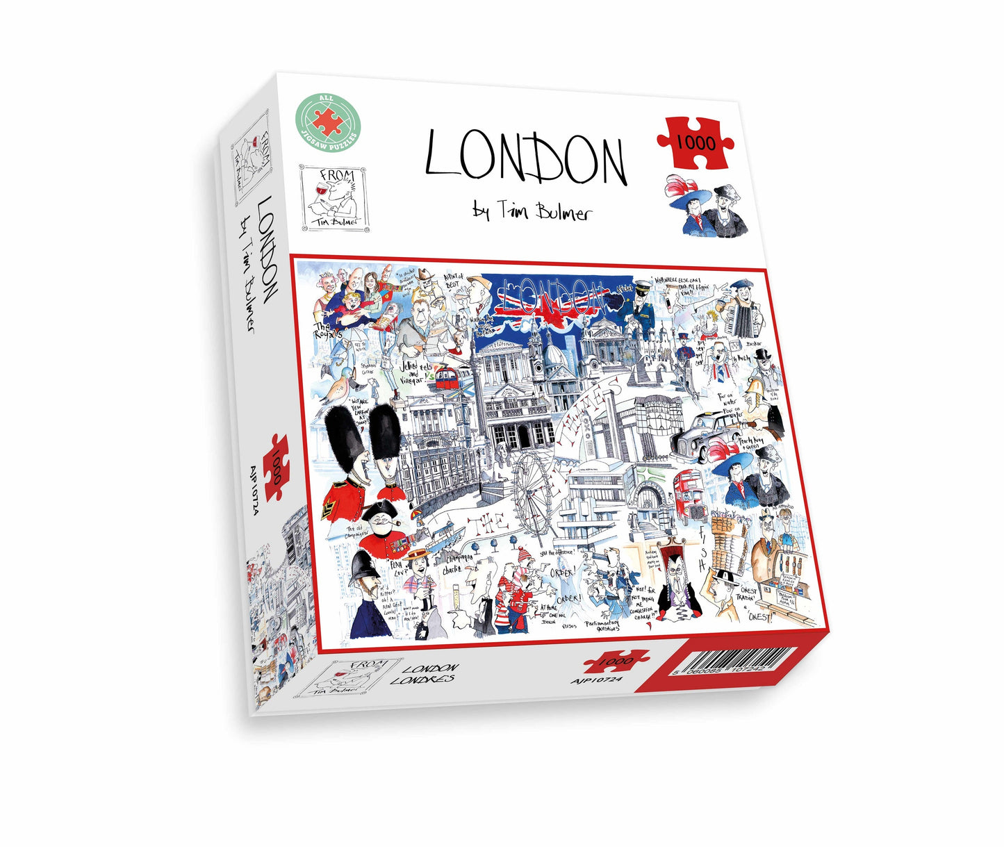 London - Tim Bulmer 1000 piece Jigsaw box