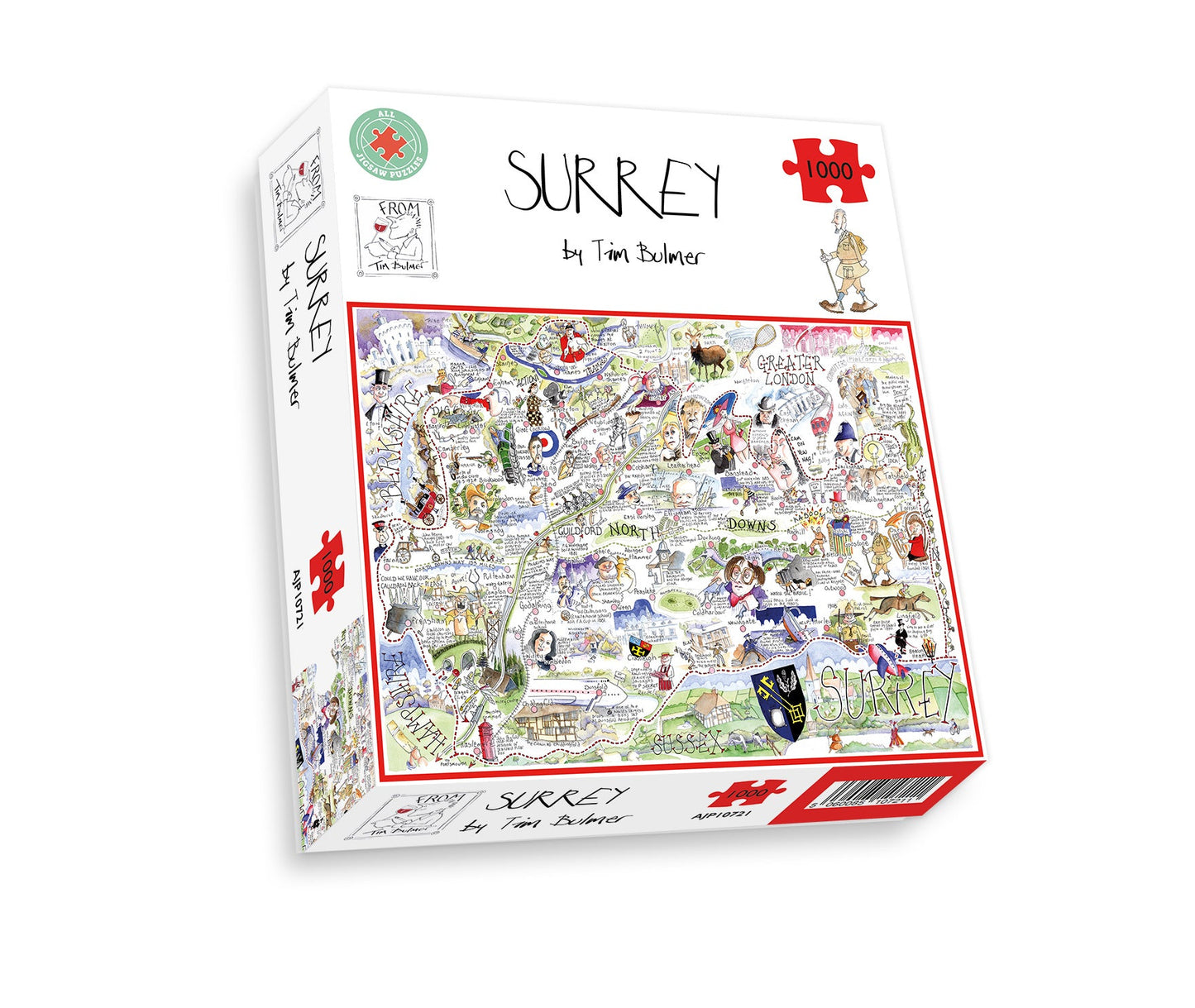  Surrey - Tim Bulmer 1000 piece Jigsaw box