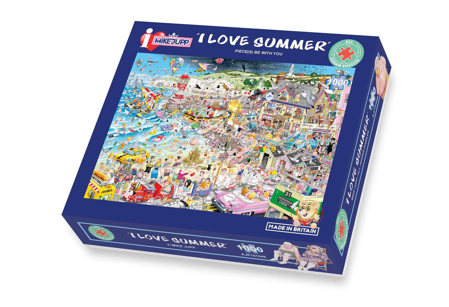 Mike Jupp I Love Summer 1000 Piece Jigsaw Puzzle