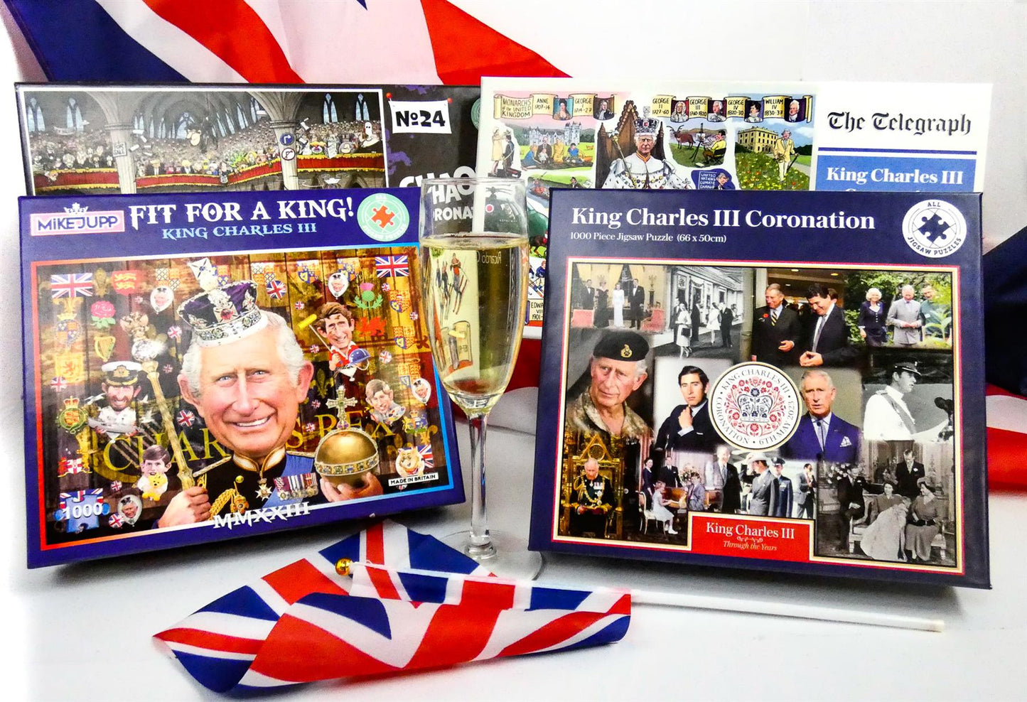 Chaos at the Coronation 1000 Piece Jigsaw Puzzle