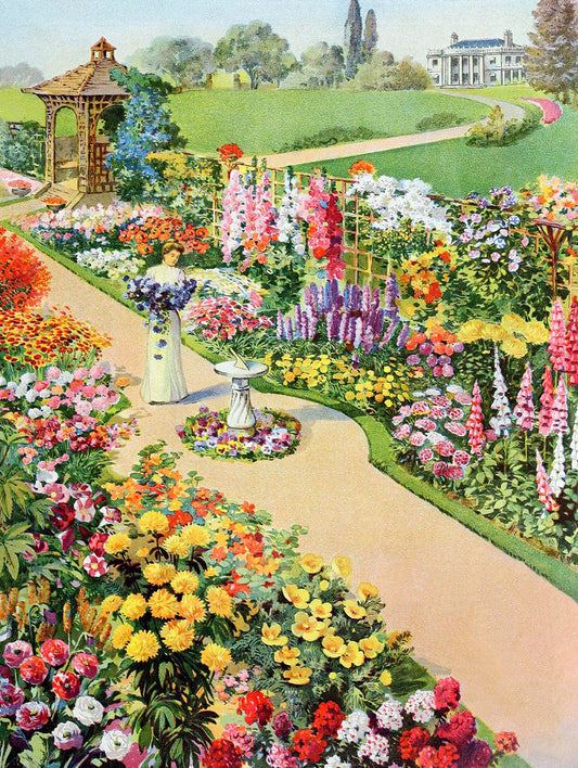 Victorian Garden 1000 Piece Jigsaw Puzzle