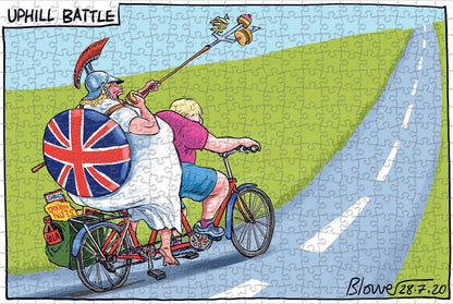 Telegraph Political Cartoons 400 Piece Jigsaw Puzzle 26