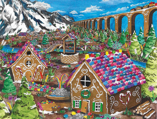 Gingerbread House 1000 Piece Jigsaw Puzzle