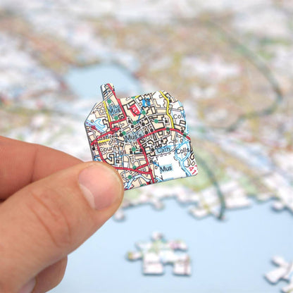 Jigsaw Puzzle - Customised Map Jigsaw Puzzle