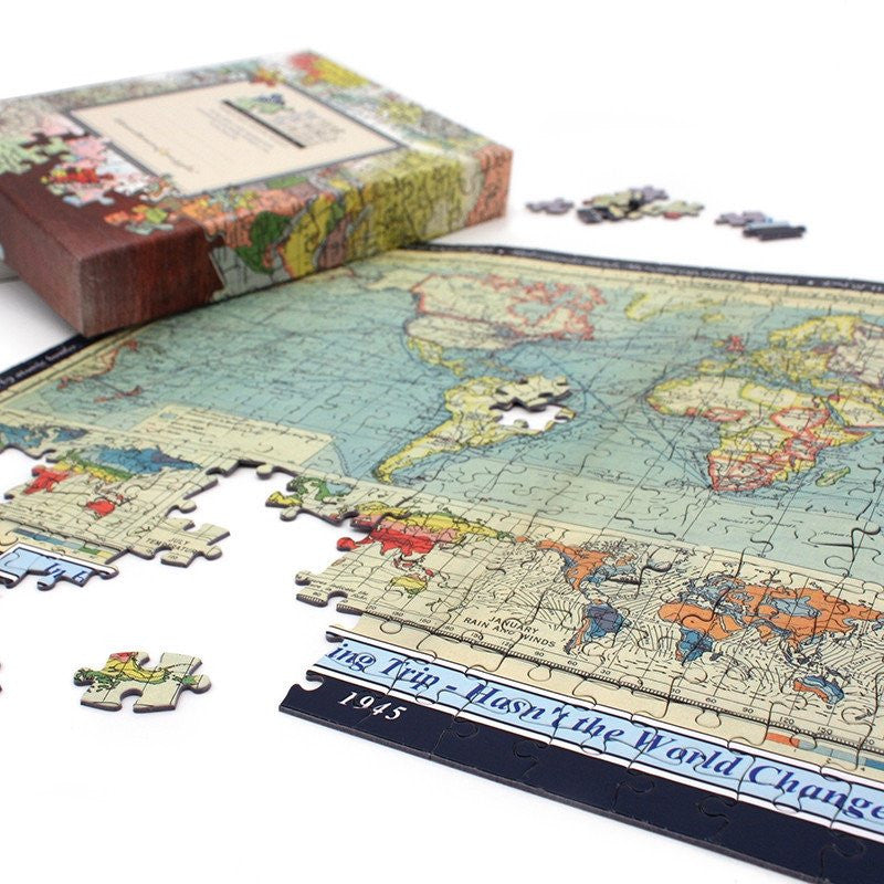 Jigsaw Puzzle - Personalised World Map Jigsaw Puzzle